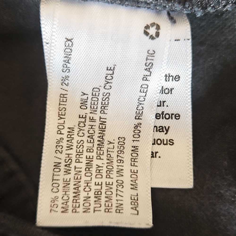 Universal Thread Black Velvet Velour High-Rise Skinny Pants Size 10/30R - Picture 17 of 17